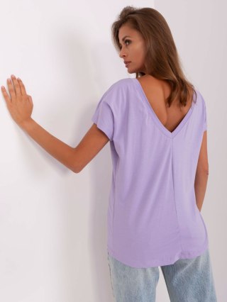 T-shirt RV-TS-4662.03X jasny fioletowy M