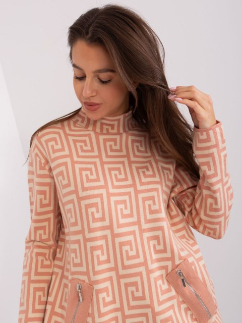 Sweter AT-SW-2341.00P brzoskwiniowy