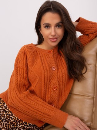 Sweter AT-SW-2346-2.99P ciemny pomarańczowy