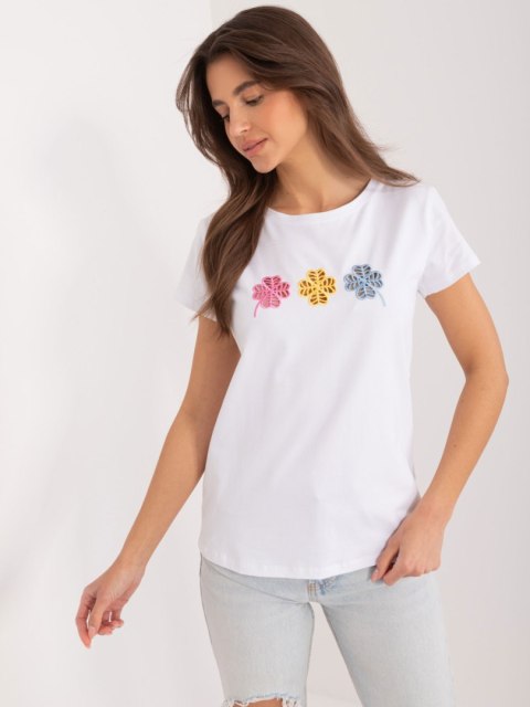 T-shirt RV-TS-9666.05X biały L/XL