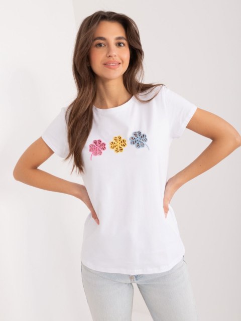 T-shirt RV-TS-9666.05X biały S/M