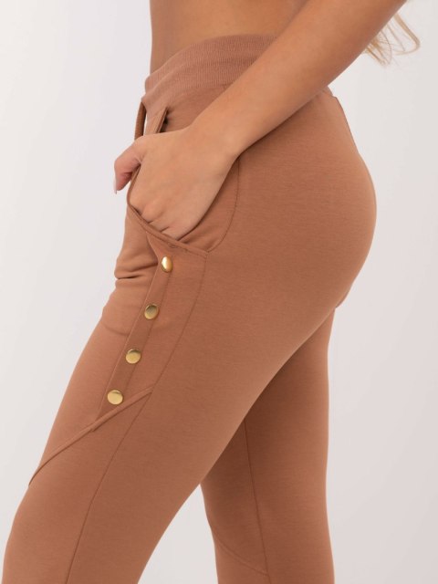 Spodnie dresowe CLM-DR-0128.05P jasny brązowy XL