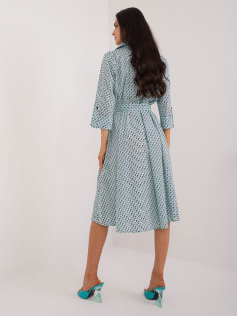 Sukienka LK-SK-509673.13 mietowy L/XL