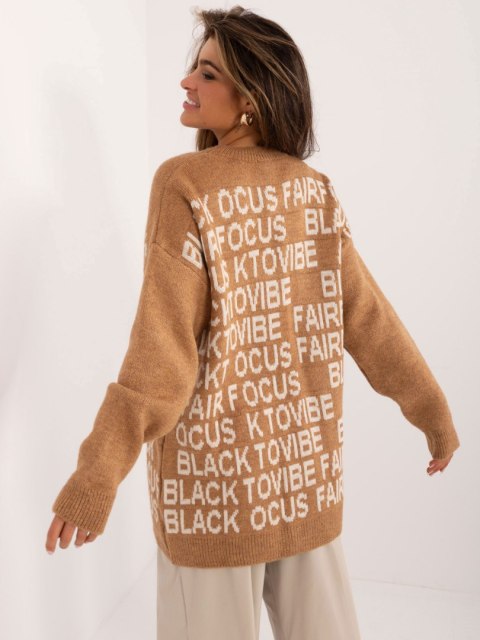 Sweter BA-SW-0546.07 camelowy