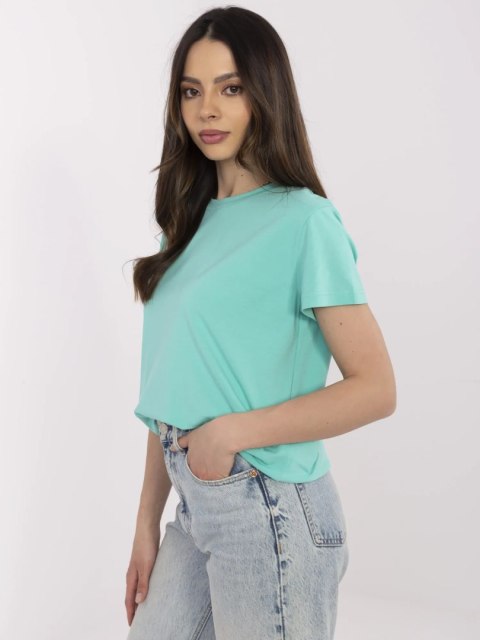 T-shirt CLM-TS-1640.87 turkusowy S