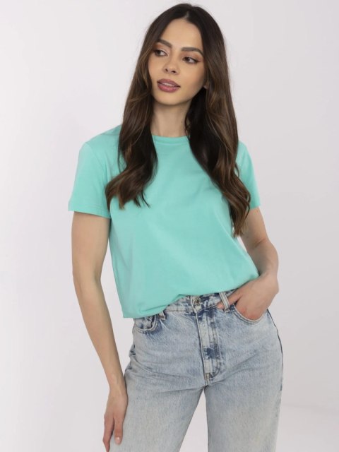 T-shirt CLM-TS-1640.87 turkusowy S