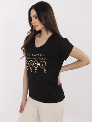 T-shirt CLM-TS-1729.86 czarny M