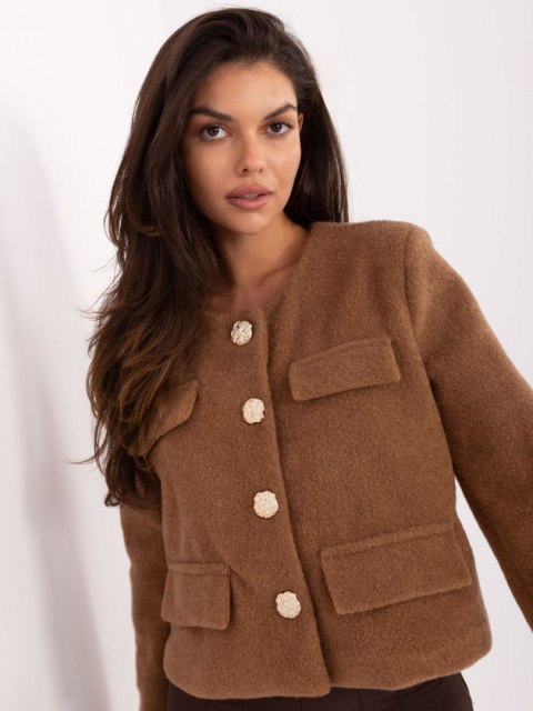 Kurtka IT-KR-FL9586.64 camelowy S/M