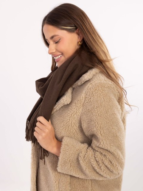 Szalik AT-SZ-23185.73P ciemny brązowy