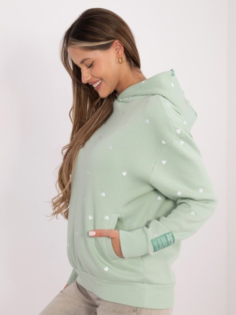 Bluza D10618BC02834A3 pistacjowy XXL