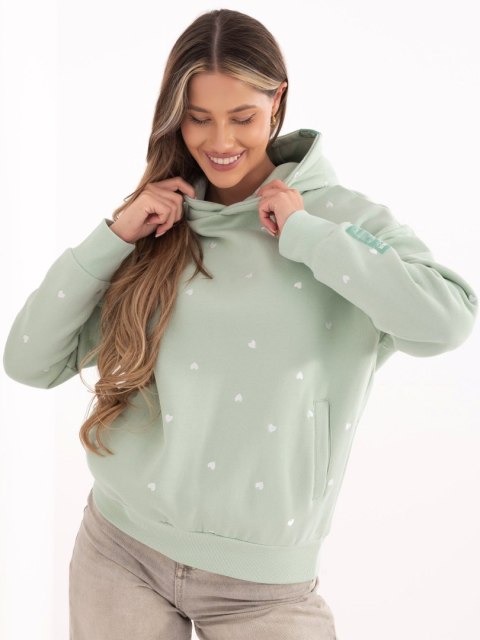 Bluza D10618BC02834A3 pistacjowy M