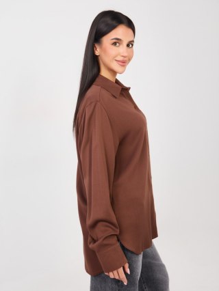 Koszula LK-KS-510197.12P brązowy XL/2XL