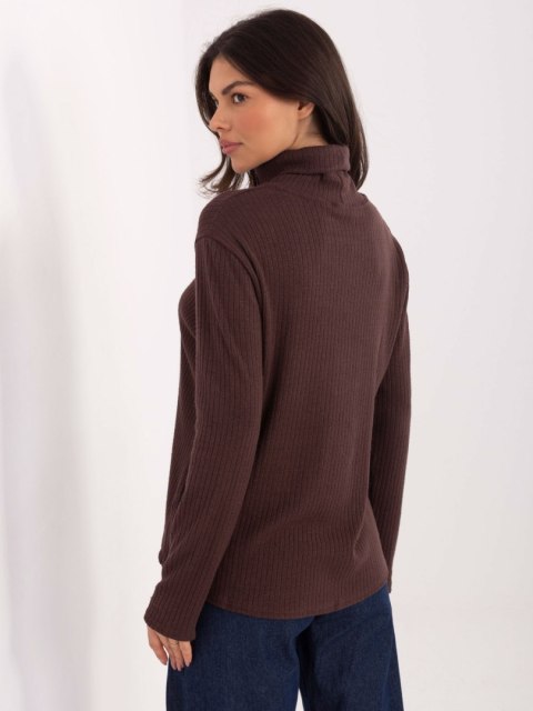 Sweter LK-SW-510184.01P brązowy M