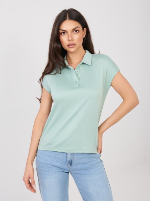 T-shirt D17029M02856A pistacjowy M