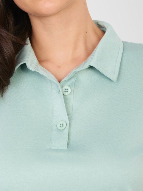 T-shirt D17029M02856A pistacjowy M