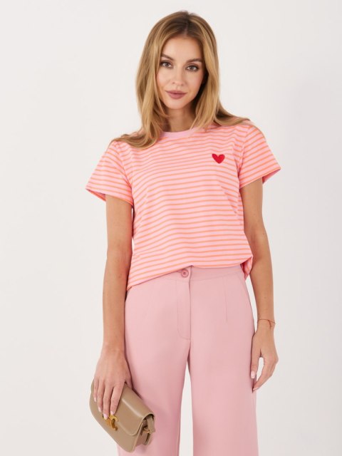 T-shirt IT-TS-22397.89 ciemny różowy