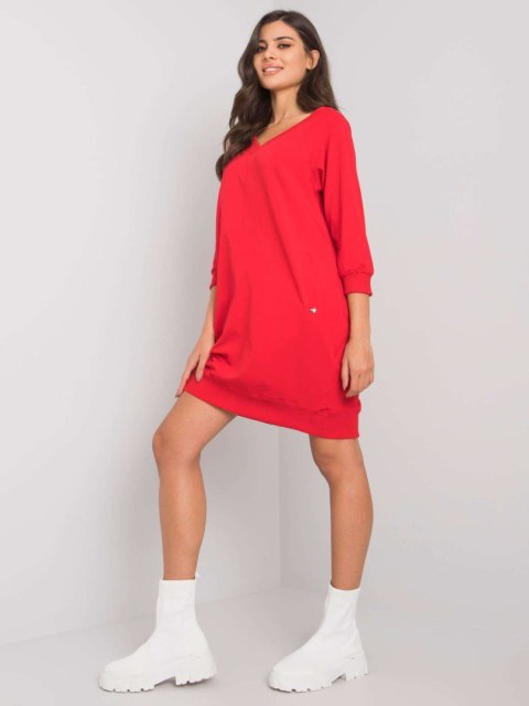 Sukienka RV-SK-7203.35P czerwony S/M