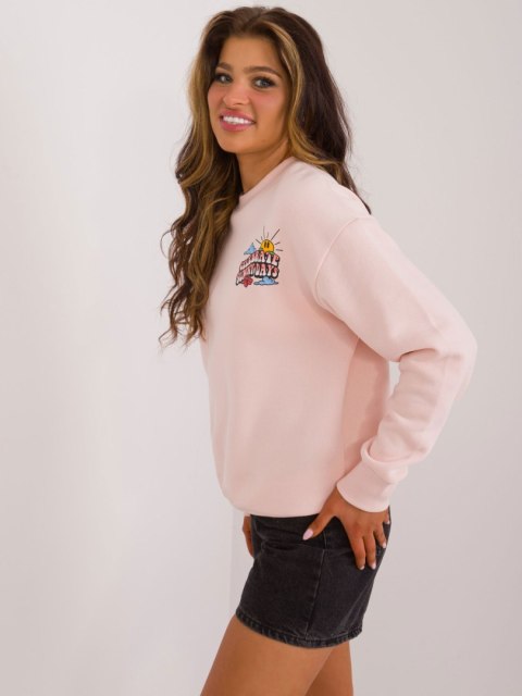 Bluza D10600T02568D jasny różowy XL