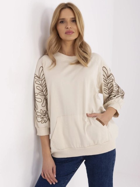 Bluza RV-BL-A367-1.18P jasny beżowy