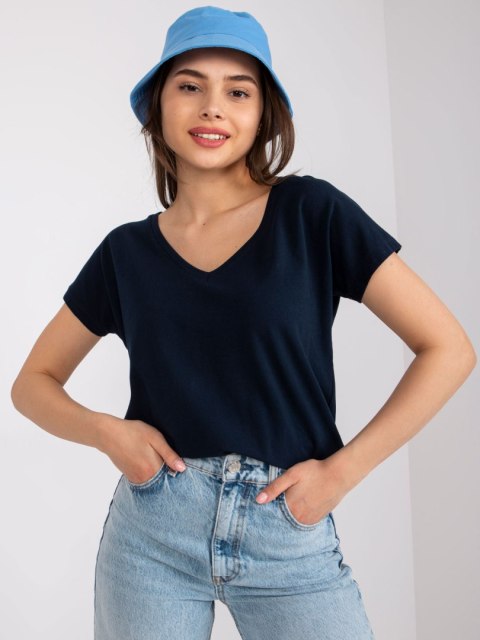 T-shirt RV-TS-4832.42P granatowy L