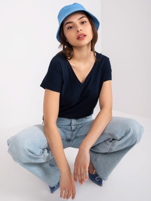 T-shirt RV-TS-4832.42P granatowy M