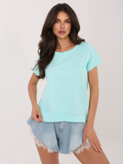 Bluzka RV-BZ-8837.67 mietowy L/XL