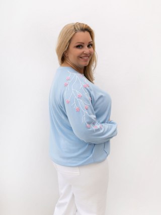 Bluza RV-BL-A1210.98 jasny niebieski