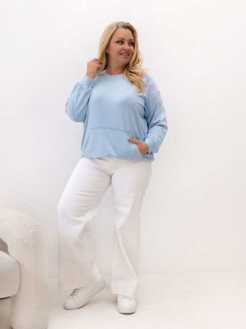 Bluza RV-BL-A1210.98 jasny niebieski
