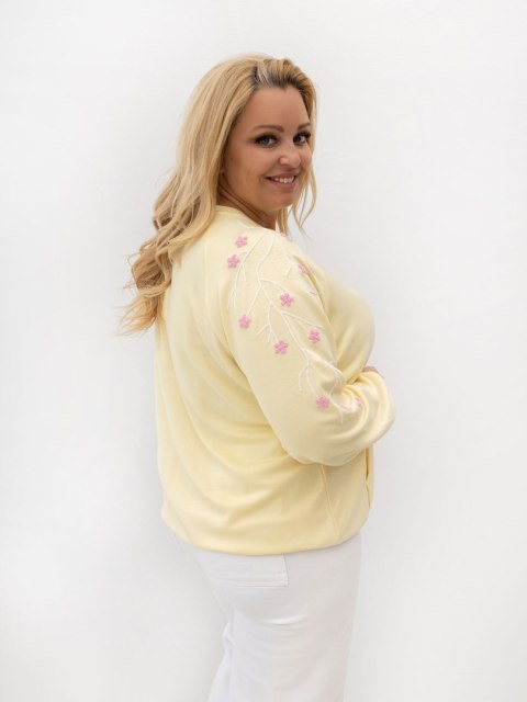 Bluza RV-BL-A1210.98 jasny żółty