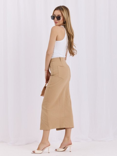 Spódnica HM-SD-MC6290.49 camelowy L