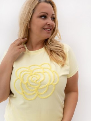 T-shirt RV-TS-A1323.27P jasny żółty