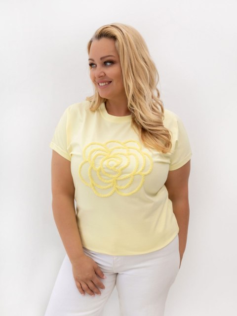T-shirt RV-TS-A1323.27P jasny żółty