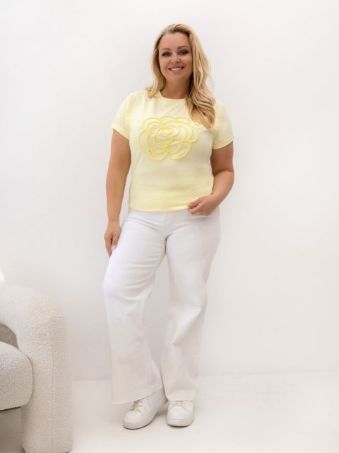 T-shirt RV-TS-A1323.27P jasny żółty