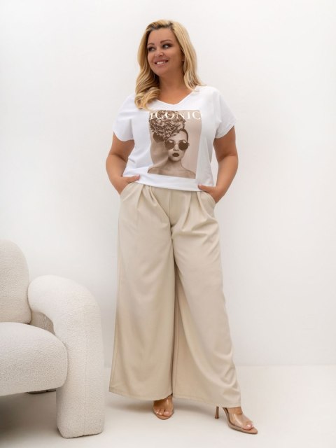T-shirt RV-TS-A1384.08P biały