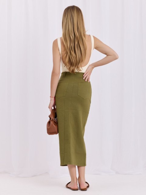 Spódnica HM-SD-MC6290.49 khaki L