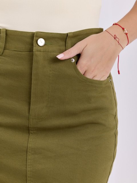 Spódnica HM-SD-MC6290.49 khaki L