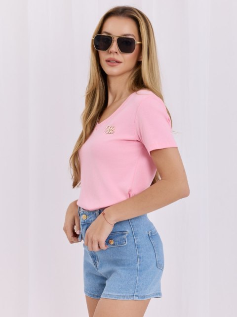 T-shirt RV-TS-A1361.65 jasny różowy