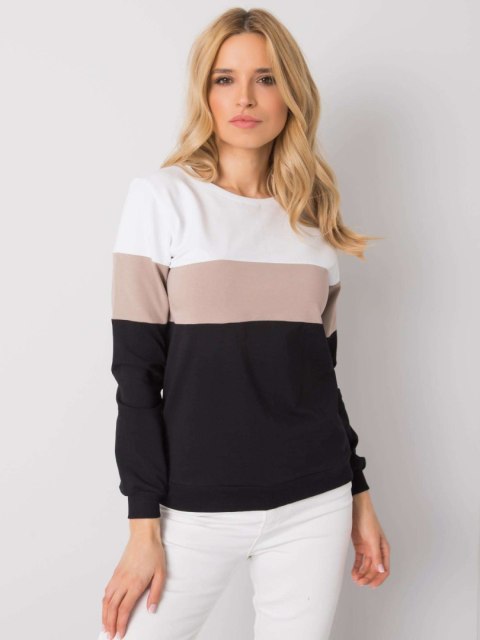 Bluza RV-BL-5787.15X czarno-beżowy L
