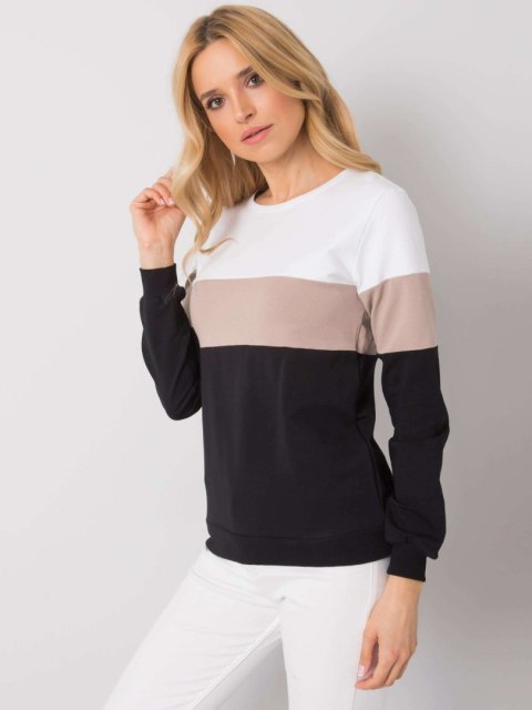 Bluza RV-BL-5787.15X czarno-beżowy L
