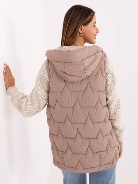 Kamizelka MBM-KZ-2516.96 ciemny bezowy 2XL