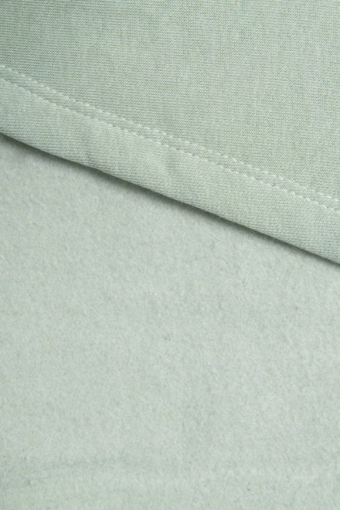 Bluza z kapturem z naszywkami ciemno miętowa